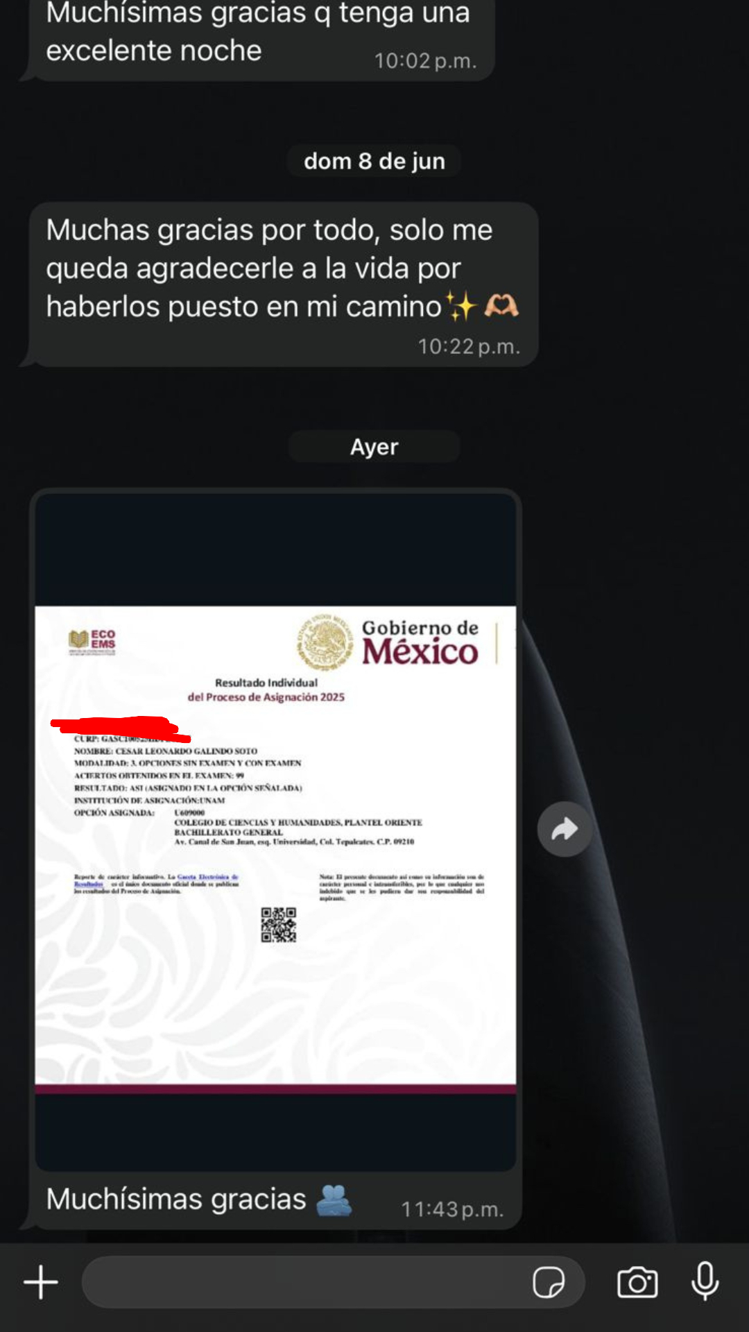 Evidencia de alumno ADNED 17