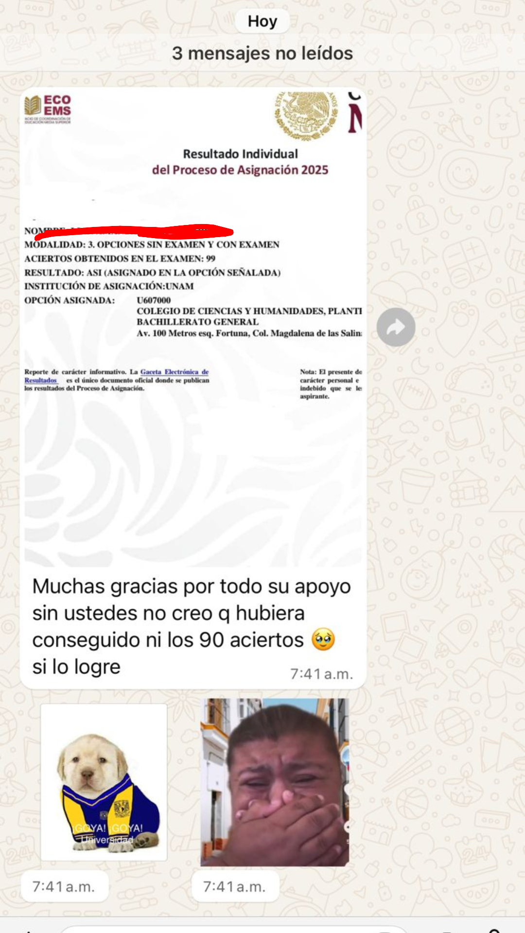 Evidencia de alumno ADNED 19