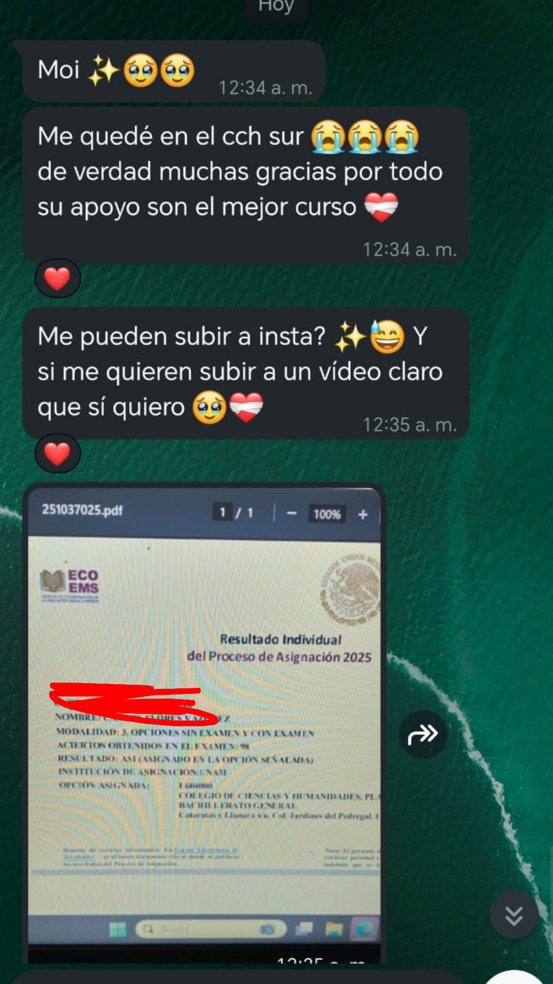 Evidencia de alumno ADNED 5